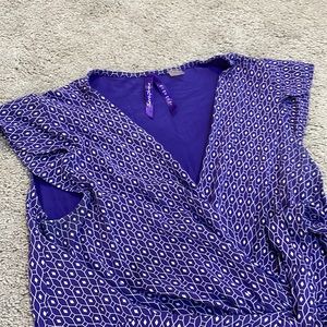 Seraphine blue pattern maternity dress (size 10) no longer needed.